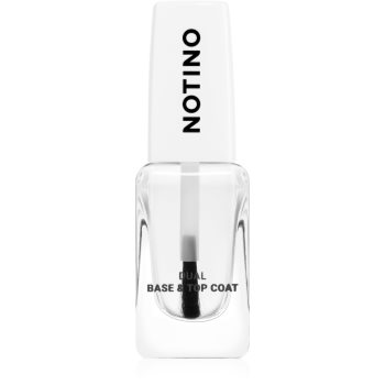 Notino Nail Care Dual base & Top coat lac de unghii de baza si superioara - imagine 2